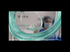 Curved Nasal Cannula Tube Oxygen Lumen Medical Grade Respiratory