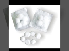 100% Cotton Absorbent Medical Cotton Balls Bola Kasa Steril Sekali Pakai Dengan X-Ray