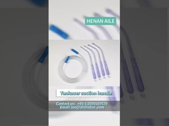 Tangki hisap Yankauer dengan tabung