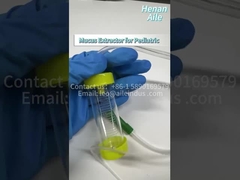 Mucus Extractor untuk penggunaan tunggal membantu anak-anak bernapas dan menghisap sputum dengan lancar