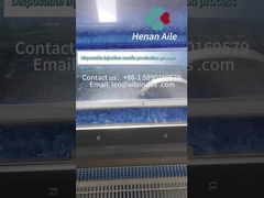 Proses produksi jarum suntik sekali pakai