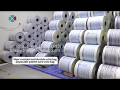 Harga Pabrik 2000ml PVC Medical Urin Drainage Bag Dengan T-Type Valve Anti-Reflux Valve