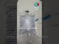 Disposable Urine Drainage Bag Urine Meter System Medical External Urine Bag 2000ml