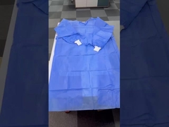 Gaun bedah diperkuat, waktu pengiriman adalah 15 hari