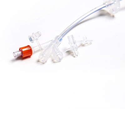 Beli Penggunaan Tunggal Fr12-Fr24 Kit Tabung Gastrostomi Silikon Kelas Medis Lembut Halus Untuk Rumah Sakit pembuatan online