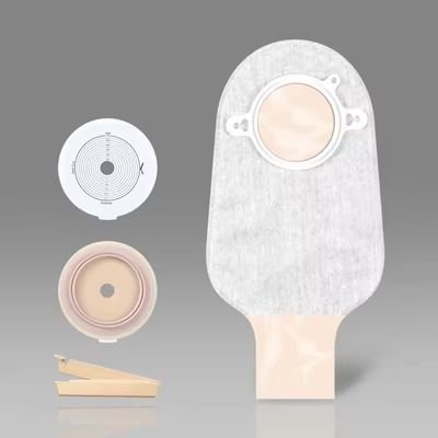 Harga yang pantas Kantong Ostomi 2 Piece Tipe Untuk Kolostomi Kantong Ostomi yang dapat digunakan kembali 60mm Kantong Stoma Kolostomi on line