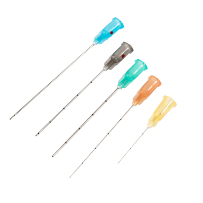 Harga yang pantas 16G-30G Bunt Tip Micro Cannula dengan Hypodermic Needle untuk Filler Dermal on line
