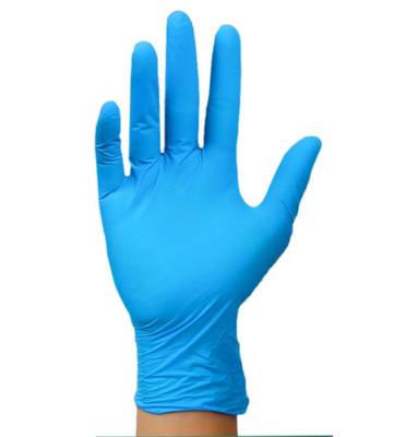 Harga yang pantas Blue Nitrile Gloves Gloves Perlindungan tangan sekali pakai Gloves Powder Free Hot Sale Food Grade on line