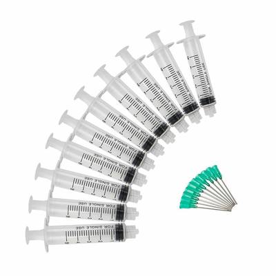 Beli Jarum Suntik Hipodermik Sekali Pakai Medis dengan Syringe Luer lock Konsentris EO Steril pembuatan online