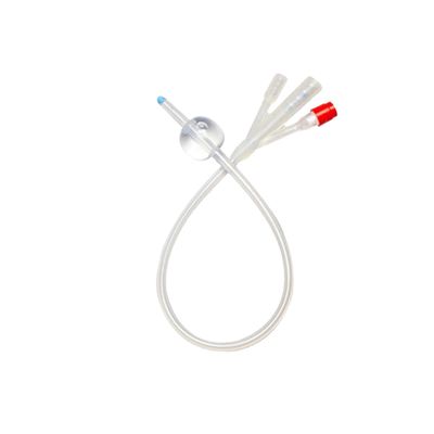 Beli Sterile 3-Way Silicone Foley Catheter for Adult Use with Balloon Control in Fr 16-26 pembuatan online