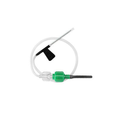 Beli Jarum Butterfly Medis Sekali Pakai 18-27G - Set Vena Kulit Kepala Berkode Multi-warna Steril EO untuk Venipuncture Klinis pembuatan online