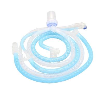 Beli 1.8m Disposable Anesthesia Breathing Circuit with Integrated Sampling Tube and Single/Double Water Cup Options pembuatan online