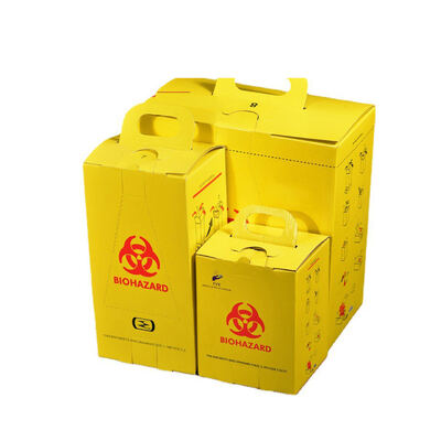 Beli Kotak Benda Tajam Ramah Lingkungan dari Kertas Kraft - Wadah Biohazard Tahan Tusuk dengan Sertifikasi ISO/CE pembuatan online