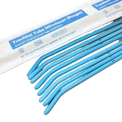 Harga yang pantas Introducer Tabung Endotrakeal Medis Sekali Pakai Bougie Tipe Padat Fleksibel on line