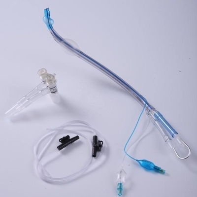 Harga yang pantas Tabung Endobronkial PVC Medis Sekali Pakai Tabung Endotrakeal Lumen Ganda on line