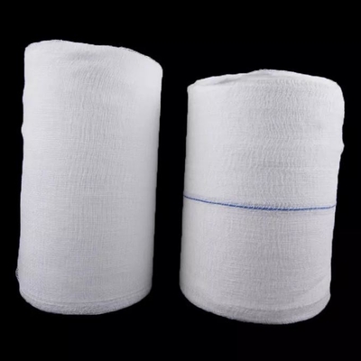 Harga yang pantas 90cm X 100m Steril Hidrofilik 100% Kapas Penyerap Kapas Medis Gulungan Kasa Steril Sekali Pakai on line