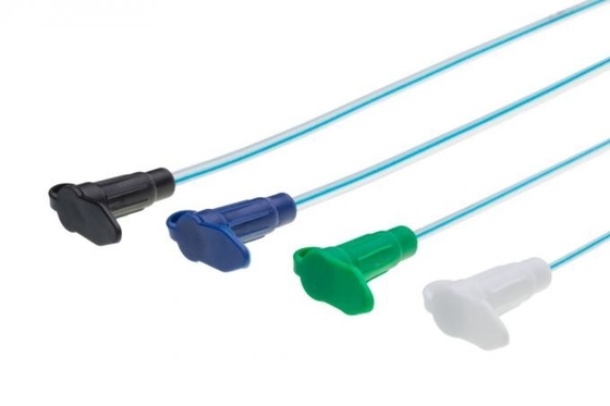 Harga yang pantas Medis 4-22FR PVC Feeding Tube Disposable Rectangular Tube dengan Multicolour Marking on line