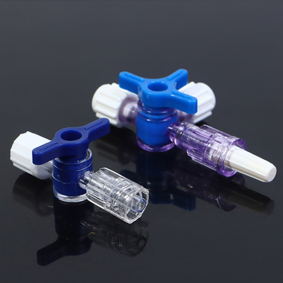 Harga yang pantas Luer Lock Catheter Plastic One Way Infusion Stopcocks Valve Water Medis on line