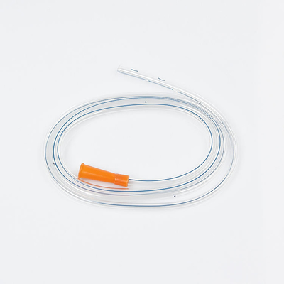 Harga yang pantas 8-24FR Disposable Silicone Coated Catheter Silicone Stomach Feeding Tube untuk Medis on line