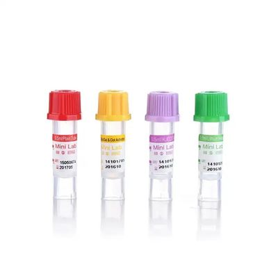 Harga yang pantas Micro Disposable Vacuum Blood Collection Tubes PP tabung pengumpulan darah untuk deteksi sel on line