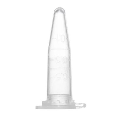 Harga yang pantas 0.2ml 0.5ml 1.5ml Steril PP Plastik Conical Micro Centrifuge Tube Dengan Cap on line