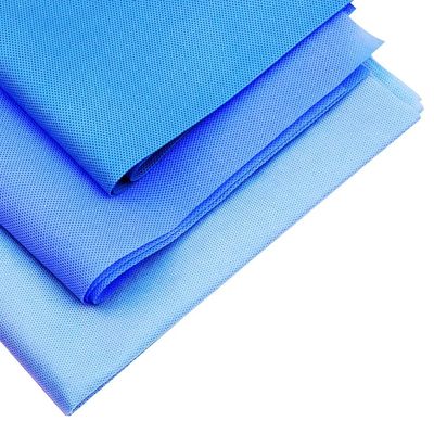 Harga yang pantas Kain Non Woven Medis Tahan Air 40/50 / 60g Bahan Pembungkus SMS Spunbond on line