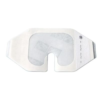 Harga yang pantas Dressing Luka Bedah PU Transparan Iv Cannulae Dressing Berbentuk U on line