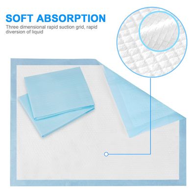 Harga yang pantas Bantalan Sanitasi Penyerap Dewasa Dan Bayi Medis Rumah Sakit Sekali Pakai 50×50CM on line