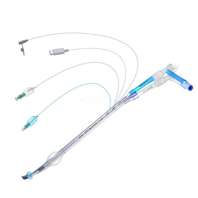Harga yang pantas Soft PVC Visual Double Lumen Et Endotracheal Tube Untuk Anestesi Bedah on line