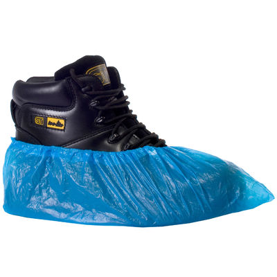 Harga yang pantas Disposable Non Woven Non Slip Booties Coverings Untuk Rumah Sakit PP CPE Shoe Covers OEM on line