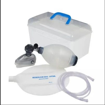 Harga yang pantas Silicone Artificial Resuscitator Ambu Bag Resuscitator Untuk Pelatihan Bantuan Pertama Resusitasi Resusitasi Kardiopulmonal on line