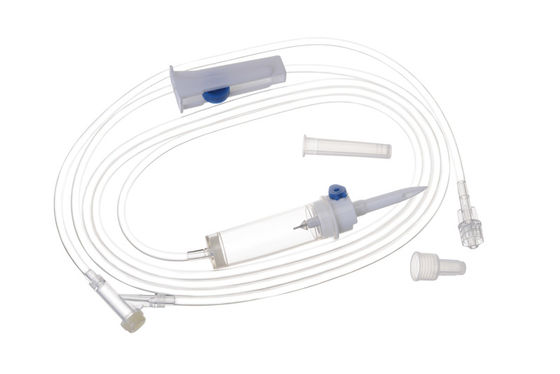 Harga yang pantas Medical Grade 20 Drop Transparent PVC Disposable IV Infusion Set dengan Y-Site Injection Port on line