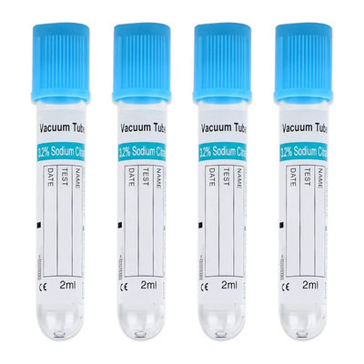 Harga yang pantas Pengumpulan Darah Blue Top PT Tubes Sodium Citrate Untuk Sampel Darah Tes Koagulasi Waktu Penggumpalan Waktu Prothrombin on line