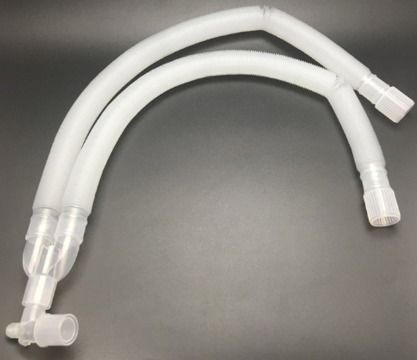 Harga yang pantas Veterinary Disposable Anesthesia Breathing Circuit Expandable 1.2m untuk operasi anestesi on line