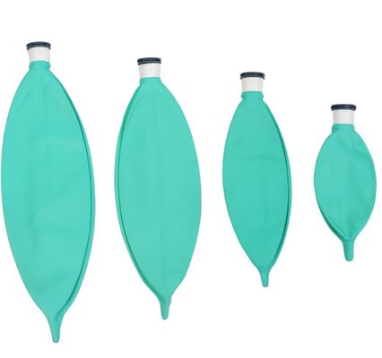 Harga yang pantas Instrumen Veteriner 3L 2L 1L 0.5L Anestesi Tas Pernafasan dengan Konektor 22mm untuk penggunaan Veteriner on line