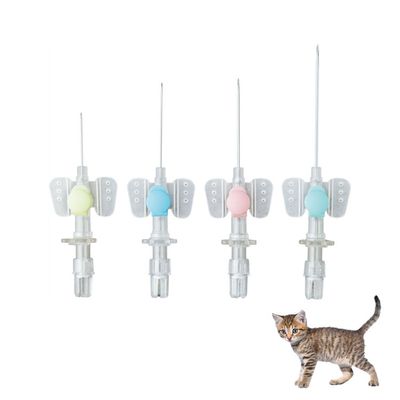 Harga yang pantas Kateter IV Intravenous I.V.Cannula Dengan Cap Heparin Untuk Perawatan Infus Hewan on line