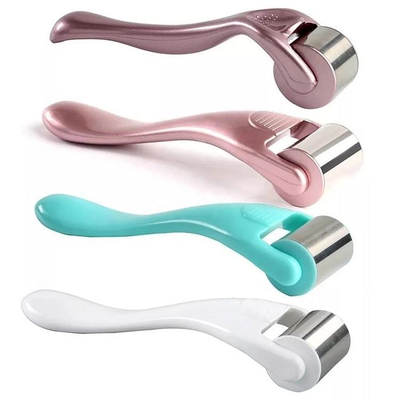 Harga yang pantas Skin Derma Stainless Steel Mini Micro Needle Untuk Wajah Handheld Massage Roller Instrumen Freeze Ice Roller on line