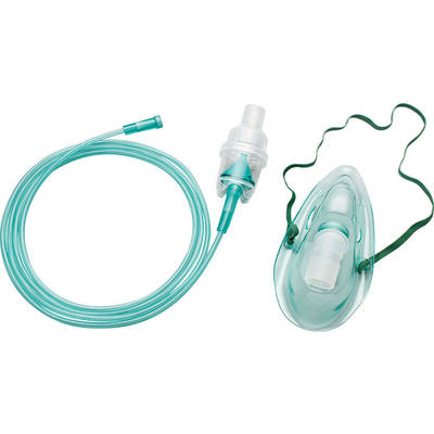 Harga yang pantas High-Efficiency Drug Delivery Nebulizer Mask With Soft Mask Body & Medication Reservoir on line