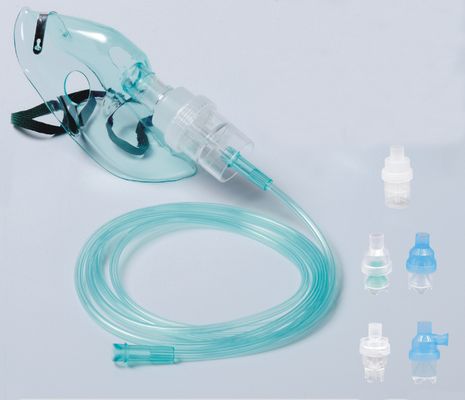 Harga yang pantas Medical Grade PVC Nebulizer Mask with 360° Swivel Connector and Soft Seal for Comfortable Aerosol Therapy on line