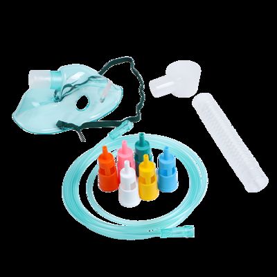 Harga yang pantas Topeng Oksigen Venturi yang Bisa Disesuaikan untuk Kesehatan dengan 6 Diluter Berkode Warna dan Tabung Flex Bertahan Kink untuk Pengendalian FiO2 yang Tepat on line
