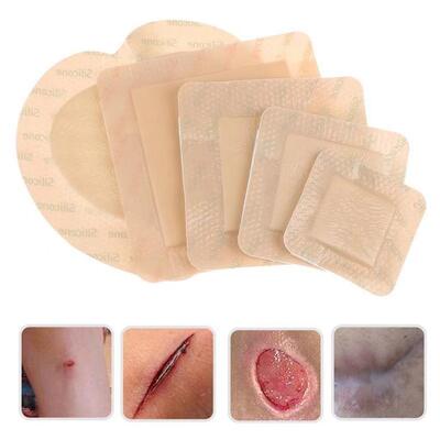 Harga yang pantas Sterile Foam Dressing for Deep Wounds, Burns, and Ulcers with Absorbent Layer on line