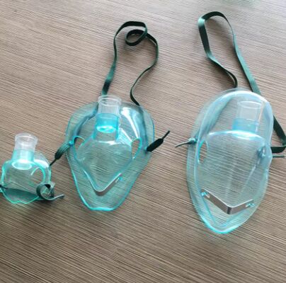 Harga yang pantas Topeng Nebulizer Berkualitas Medis sekali pakai dengan desain anti bocor untuk pengiriman obat yang efektif on line
