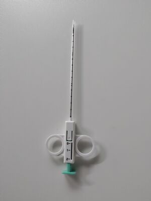 Harga yang pantas Jarum Biopsi Semi-otomatis dengan Slot Pengambilan Sampel 20 mm dan Ujung Ekogenik untuk Diagnosis Onkologi on line