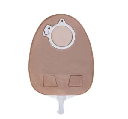 Harga yang pantas CE Disetujui Dua Bagian Urostomy Bag dengan Anti-Reflux Valve, Kebocoran-Bukti Kantong Ostomy untuk Urin Drainase on line