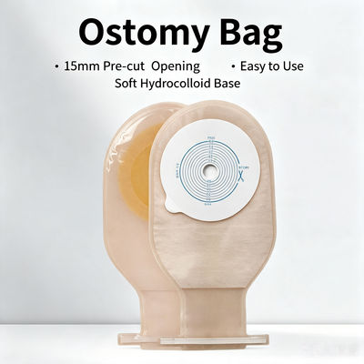 Harga yang pantas Kantong Kolostomi Sekali Pakai Perekat Satu Potong Ujung Terbuka Dapat Dibuang Perawatan Stoma Kantong Feses Bersertifikat CE Kelas I Dewasa On line