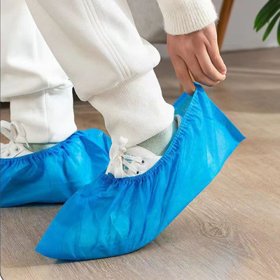 Harga yang pantas Sarung Sepatu Boot Sekali Pakai PP Plastik CPE PE Nonwoven Anti-Slip Tahan Debu On line