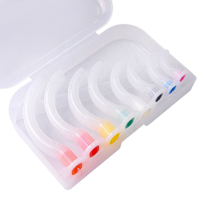 Harga yang pantas 40-120cm Standar 8 Ukuran Guedel Airway Set Lengkap Disesuaikan untuk Anak-anak Pediatrik dan Dewasa Satu Kali Penggunaan Guedel Airway On line