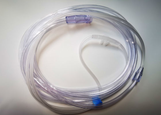 Harga yang pantas Tabung Kanula Hidung PVC Oksigen Mencelupkan Tabung Lumen Bintang Lembut on line