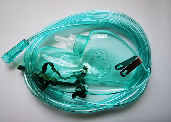 Harga yang pantas Star Lumen Tubing Oksigen Respirator Masker Wajah Terapi PVC Transparan on line