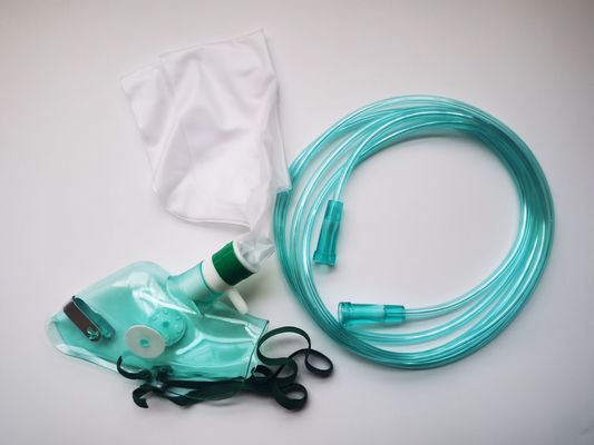Harga yang pantas PVC Non Rebreather Bag Hidung ISO13485 Lumen kantong tangki oksigen on line